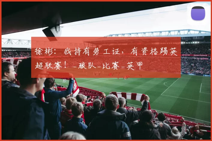 徐彬：我持有劳工证，有资格踢英超联赛！_狼队_比赛_英甲