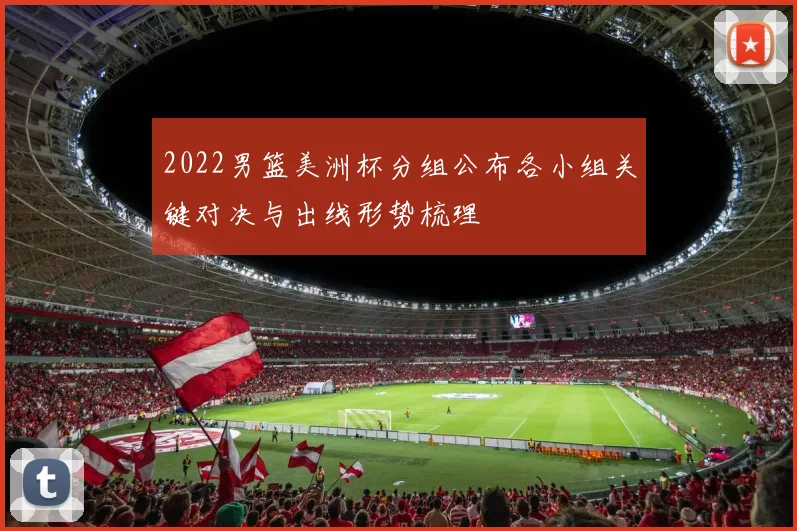 2022男篮美洲杯分组公布各小组关键对决与出线形势梳理